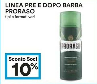 Coop Schiuma da barba offerta