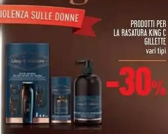 Conad Superstore Gillette Schiuma da barba offerta