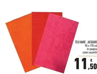 Conad Superstore Jacquard Telo mare offerta
