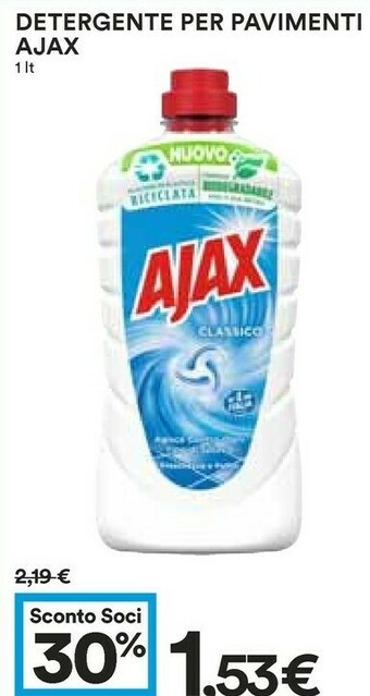 Coop Ajax Pulizia pavimenti offerta