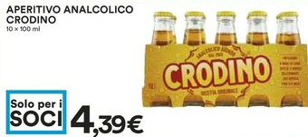 Coop Campari Crodino offerta