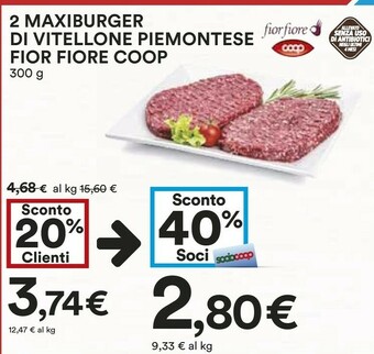 Coop Hamburger offerta