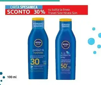 Carrefour Nivea Nivea Linea Protect & Hydrate 30 / 50 100 Ml offerta