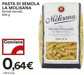 Coop Pasta di semola offerta