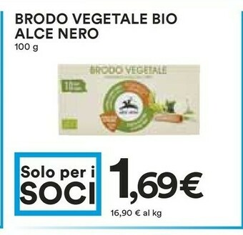 Coop Alce Nero Brodo offerta