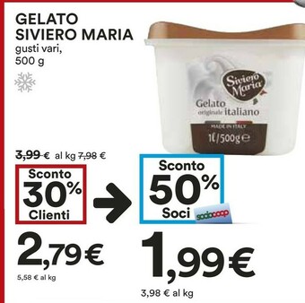 Coop Siviero maria Gelato offerta
