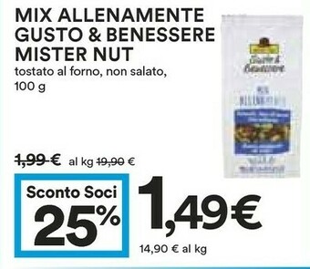 Coop Mister nut Arachidi offerta