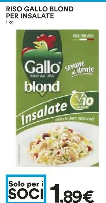 Coop Gallo Riso offerta