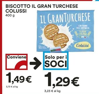 Coop Colussi Biscotti offerta