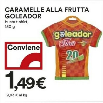 Coop Goleador Caramelle offerta