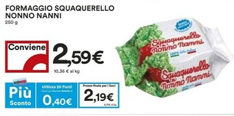 Coop Nonno Nanni Formaggio offerta