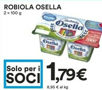 Coop Osella Robiola offerta
