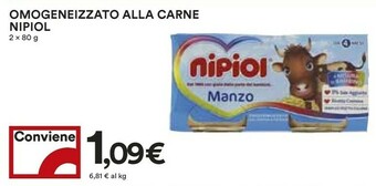 Coop Nipiol Omogeneizzati offerta