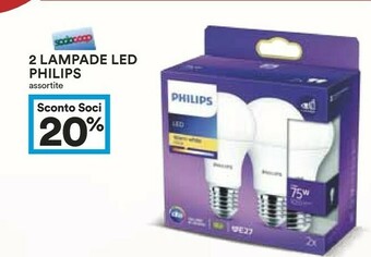 Coop Philips Lampadine offerta