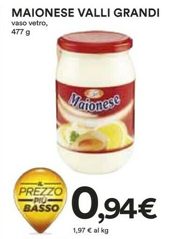 Coop Maionese offerta