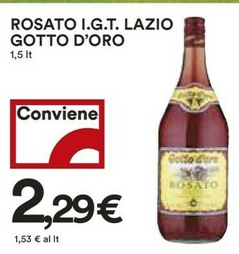 Coop Gotto d'oro Vino bianco offerta