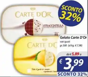 Carte D'or Gelato gr. 500