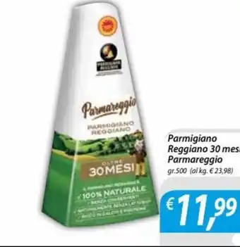 Parmareggio Parmigiano Reggiano 30 mesi gr. 500