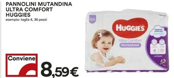 Coop Huggies Pannolini offerta