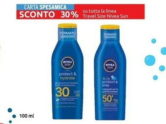 Carrefour Nivea Crema Solare offerta