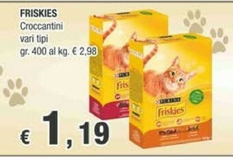 Crai Friskies Cibo per gatti offerta