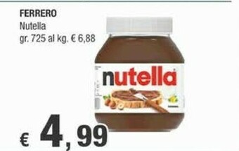 Crai Ferrero Crema al cioccolato offerta
