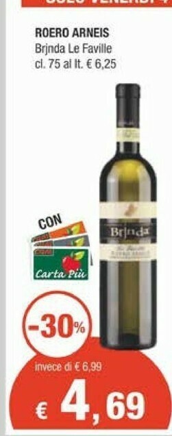 Crai Vino bianco offerta