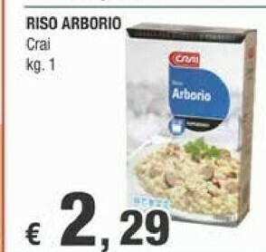 Crai Riso offerta