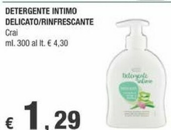 Crai Detergente intimo offerta