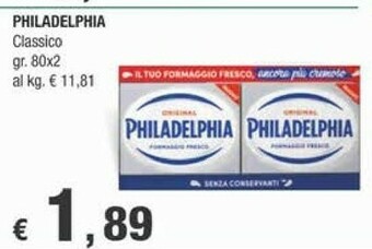 Crai Philadelphia Formaggio spalmabile offerta