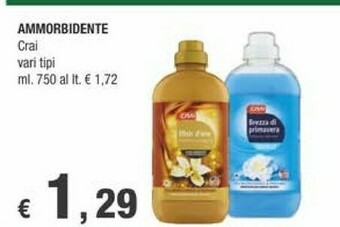 Crai Ammorbidente offerta