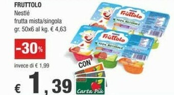 Crai Nestlè Fruttolo offerta
