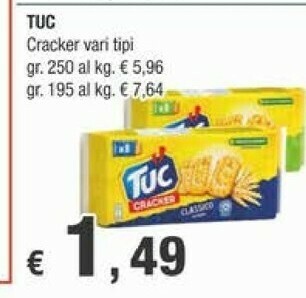 Crai Crackers offerta