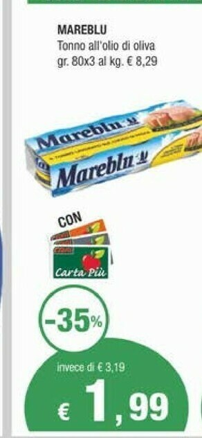 Crai Mareblu Tonno offerta