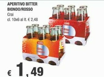 Crai Bitter offerta