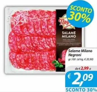 Negroni Salame Milano gr. 100