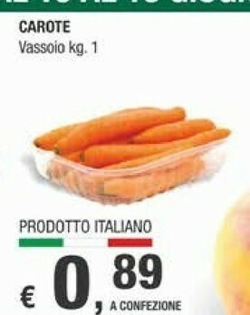 Crai Carote offerta
