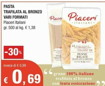 Crai Pasta di semola offerta
