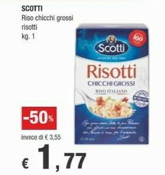 Crai Scotti Riso offerta