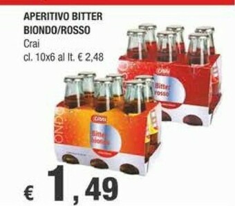 Crai Bitter offerta