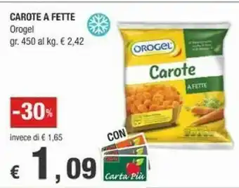 Crai Orogel Zucchine offerta