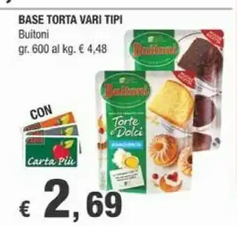 Crai Buitoni Preparati per torte offerta