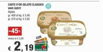 Crai Algida Gelati algida offerta