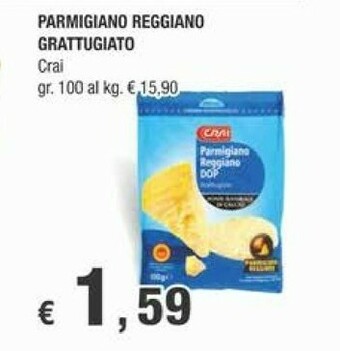 Crai Parmigiano reggiano Parmigiano offerta
