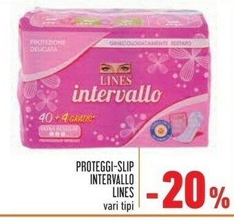 Lines Proteggi-Slip Intervallo