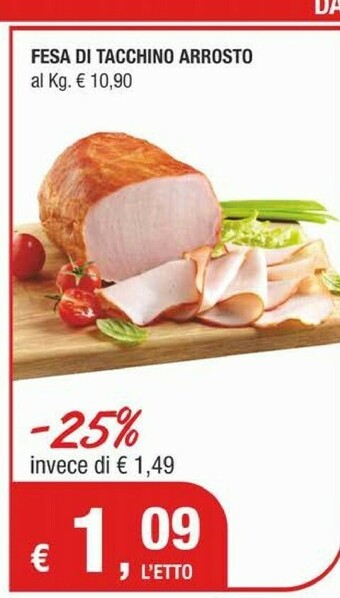 Crai Fesa di tacchino offerta