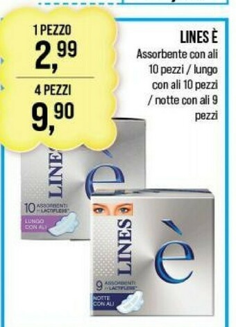 Caddy's Lines Assorbenti lines offerta