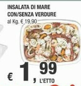 Crai Insalata di mare offerta