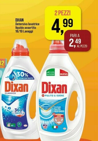 Caddy's Dixan Detersivo lavatrice offerta