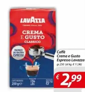 DiMeglio Lavazza Caffè Crema e Gusto Espresso gr. 250 offerta